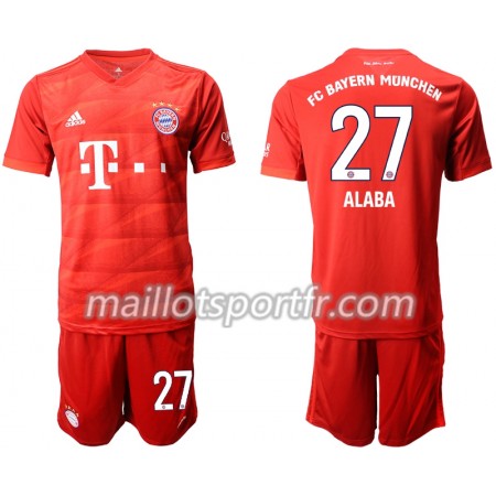 Maillot de Foot Bayern Munich ALABA 27 Enfant Domicile 2019/20